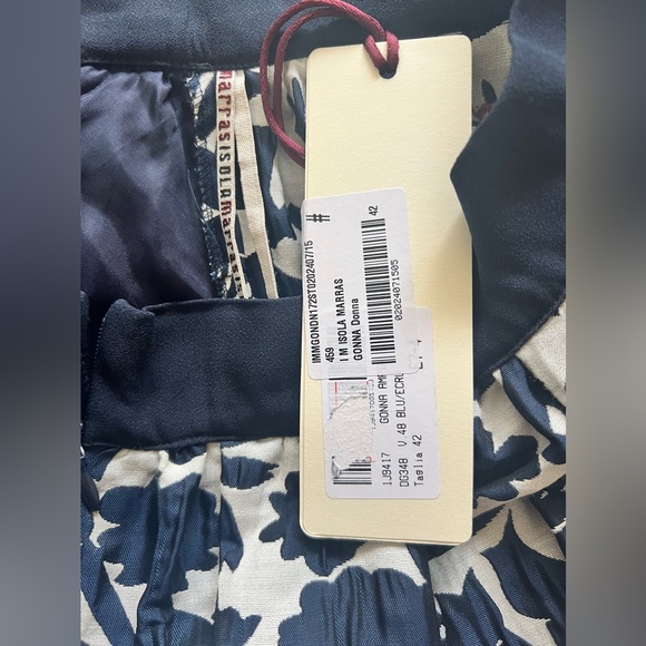 Brand new Isola Marras flora skirt sz 42 - Picture 5 of 8